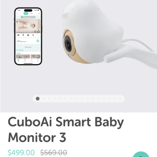 CuboAi Smart Baby Monitor 3