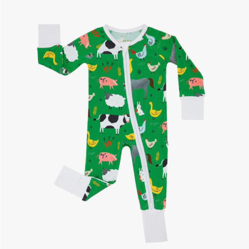 Little Sleepies Pajamas for Baby Boys & Girls, Viscose from Bamboo Baby Pajamas, Preemie & Newborn Sleepers, 2-Way Zipper PJs