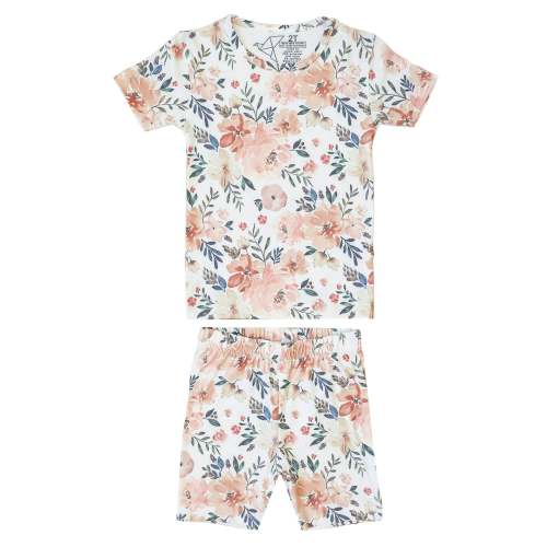2pc Short Sleeve Pajama Set - Autumn