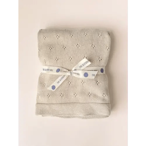 Organic Cotton Heirloom Pique Blanket