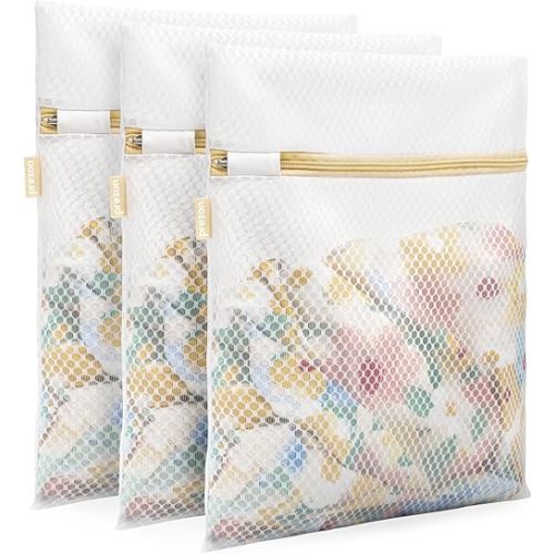 Mesh Laundry Bags, Washing Machine Wash Bags（12 x 16 Inches）
