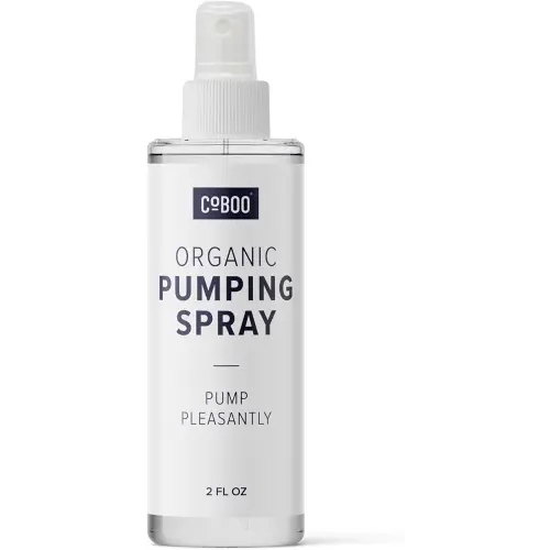 Breast Pump Flange Spray | Helps Sore Nipples & Clogged Milk Ducts | Skin Lubricant for Breast Pumping | Apply Pumping Spray Directly to Shields | Vegan & Lanolin Free | (2 Fl Oz)
