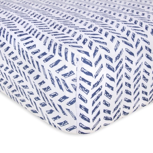Guide the Way Organic Cotton BEESNUG® Fitted Crib Sheet
