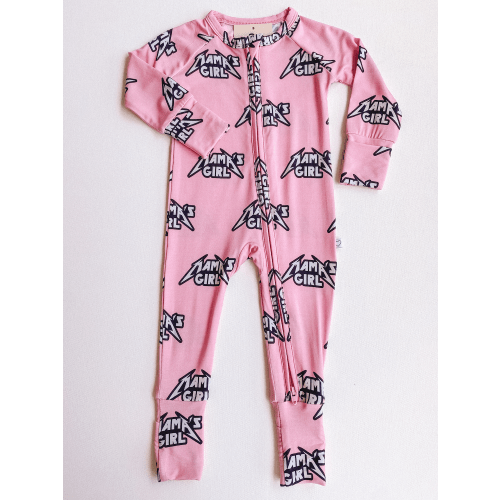 mama's girl bamboo romper