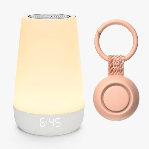 Hatch Baby Sleep Bundle: Home & Travel Sound Machines includes Rest 2nd Gen and portable Rest Go (Peach)