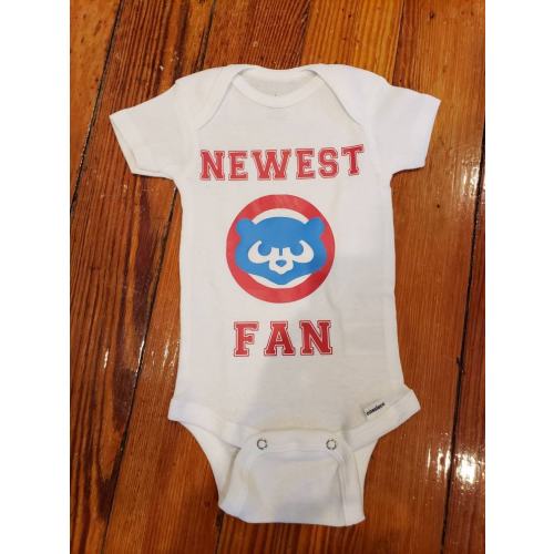 Baby bodysuit Chicago cubs