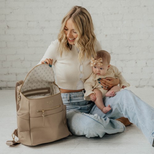 The Capri Diaper Bag Backpack – Elkie & Co.