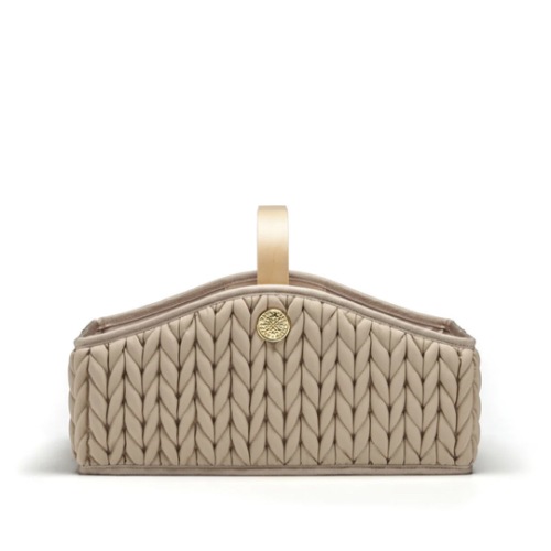 Diaper Caddy Beige