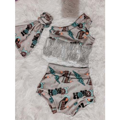 Boujee western 2 pc set