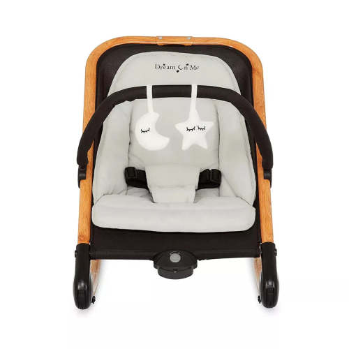 Rock with Me 2-in-1 Rocker - Black/Grey