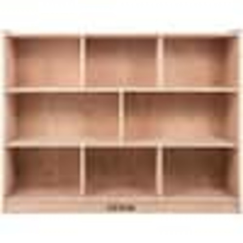 VEVOR Storage Cabinet Cubes Plywood 8-Section Preschool Storage Shelves 36.2 in. H Cabinet Storage Organizer, Birch Color CWG8GETCWG0000001V0