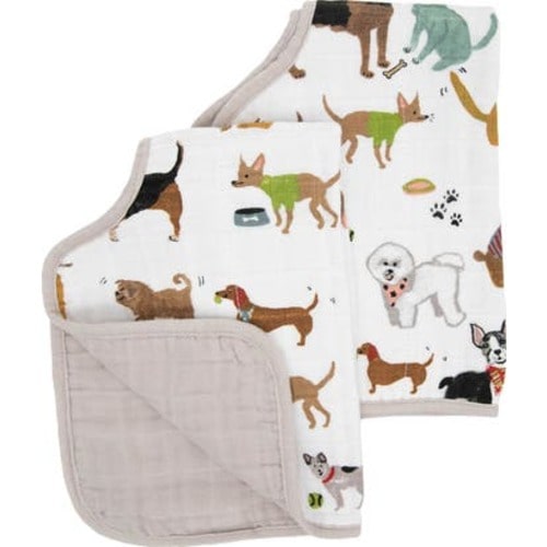 2-Pack Cotton Muslin Burp Cloths