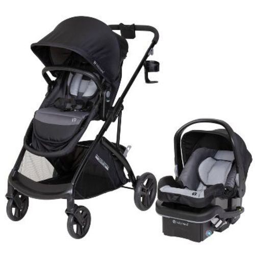 Baby Trend Passport Switch Modular Travel System with EZ-Lift PLUS Infant Car Seat - Dash Gray
