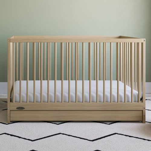 Graco Teddi 5-in-1 Convertible Crib - Driftwood