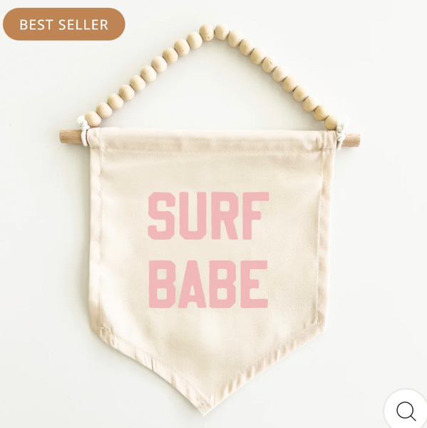 Surf Babe Hang Sign