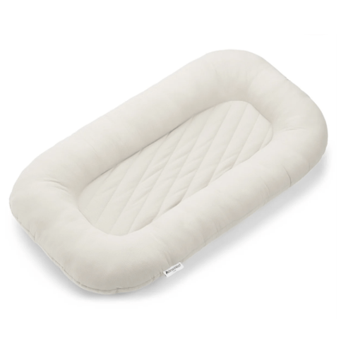 Ultra-Soft Striped Infant Lounger Bed