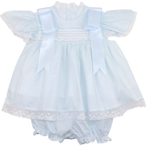 Blue Heirloom Lace Diaper Set – Cecil & Lou