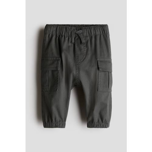 COTTON TWILL JOGGERS