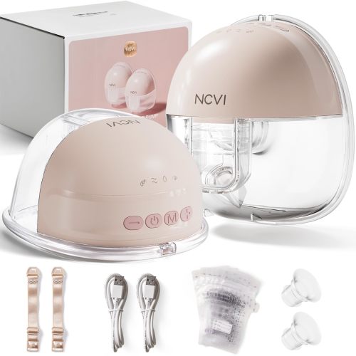 NCVI Electric Wearable Hands Free Breast Pump