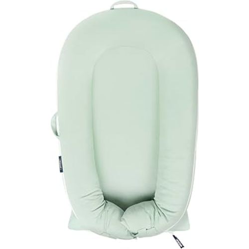 Organic Replacement Cover | Premium Quality Spare Cover 100% Organic Cotton | Hypoallergenic | Fits Dockatot Deluxe + Docks (Pistacho Green)