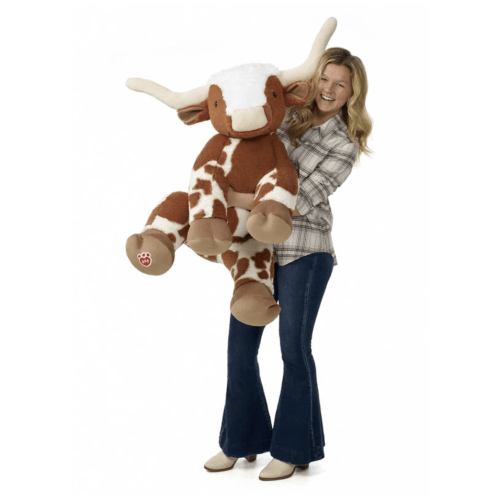 Giant Longhorn BEVO Cow Stuffed Animal | Build-A-Bear®