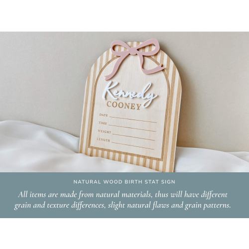 Baby Girl Hospital Name Sign Girl Birth Announcement Sign Baby Girl Name Sign for Hospital Girl Newborn Sign Name Announcement Sign Girl Hospital