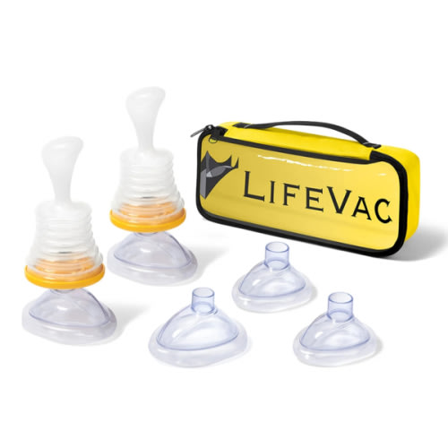 LifeVac Home and Travel Kit Bundle - Toddler and Adult Choking First Aid Device