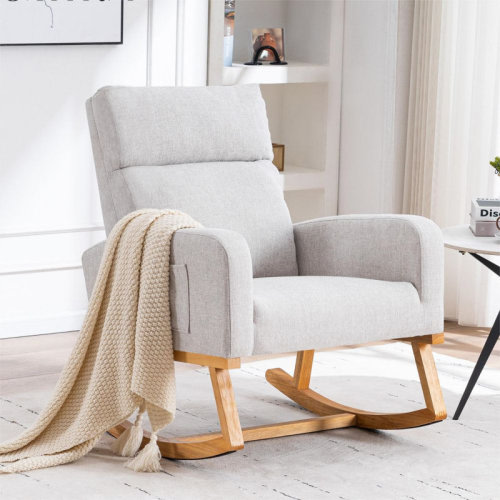 George Oliver Wasilewski 28" Wide for Living Room with Solid Wood Leg & Reviews | Wayfair