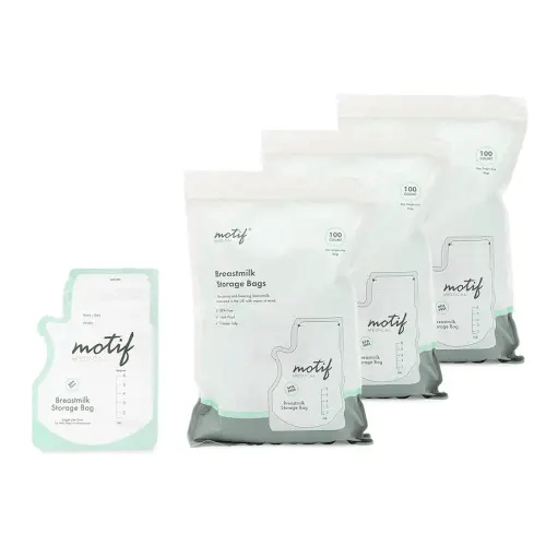 Motif Medical Milk Storage Bags - 300ct Clear