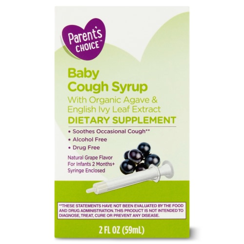 Parent's Choice Baby Cough Syrup, 2 fl. oz. HSA/FSA Eligible