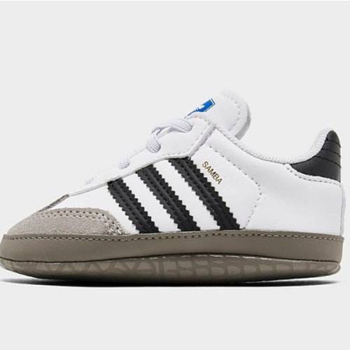 Infant adidas Originals Samba Stretch Lace Crib Shoes