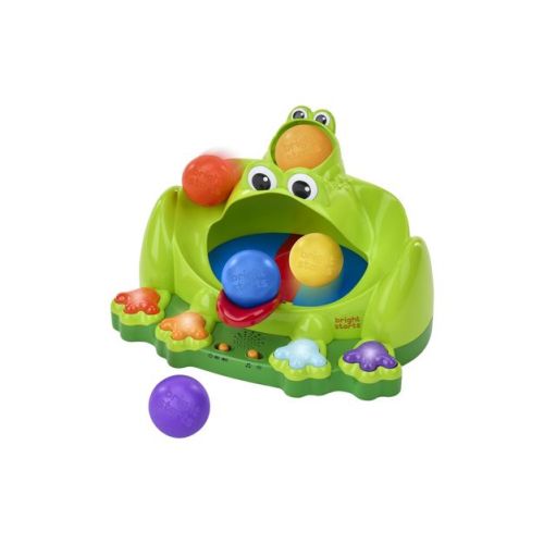 Bright Starts Poppin Ball Frog Ball Play Toy