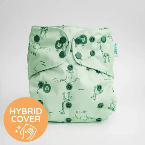NEW Essentials Hybrid Wipeable Diaper Cover in Prints