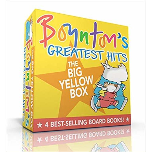 Boynton's Greatest Hits The Big Yellow Box: The Going-to-Bed Book; Horns to Toes; Opposites; But Not the Hippopotamus