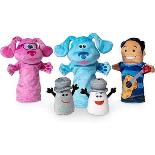 Melissa & Doug Blue's Clues & You! Hand & Finger Puppets (5 Pieces)