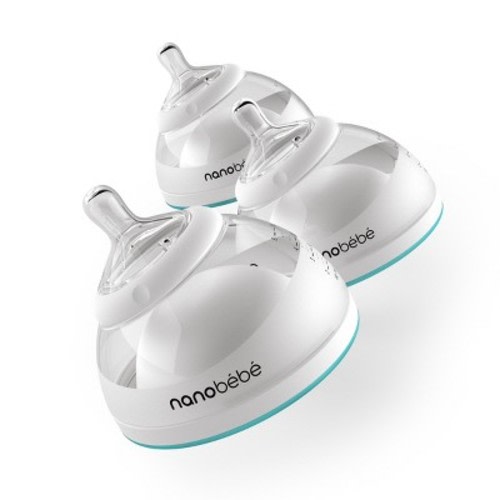 Nanobebe Breast Milk 5oz Bottle - 3pk, Color: Teal