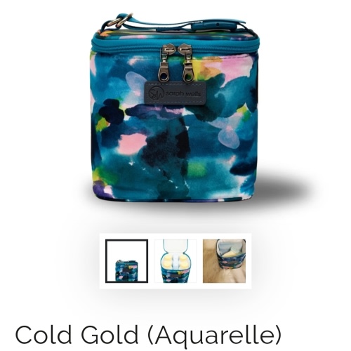 Cold Gold (Aquarelle) – Milk Storage Bag