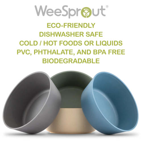 Bamboo Toddler Bowls | WeeSprout