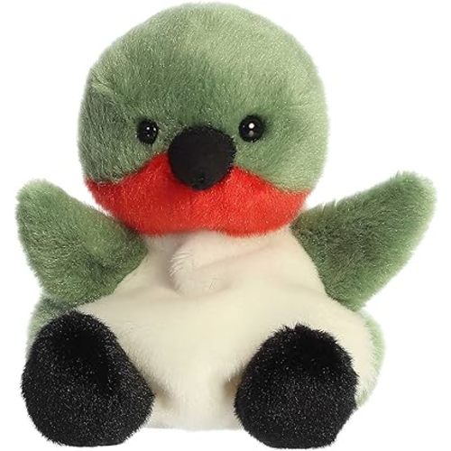 Aurora® Adorable Palm Pals™ Hilda Hummingbird Stuffed Animal - Fun Collectible Plush for Kids and Adult Collectors - Perfect for Decorating Rooms and Birthday Gifts - Green 4 Inches