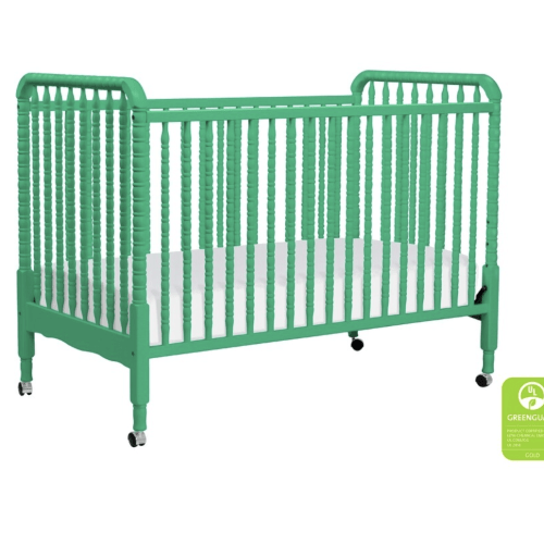 Jenny Lind 3-in-1 Convertible Crib in Emerald Finish