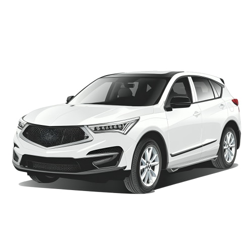 Acura RDX 3rd Gen Car Window Sun Shades (2019 to Present)* Rear door shade pair.