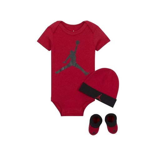 Nike Baby's Bodysuit, Hat and Booties 3 Piece Set