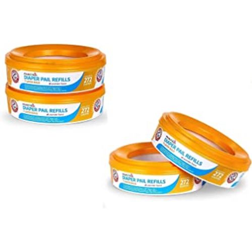 Munchkin Arm and Hammer Diaper Pail Refill Rings, 1088 Count