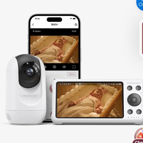 Momcozy 5-Inch Dual-mode Smart Baby Monitor