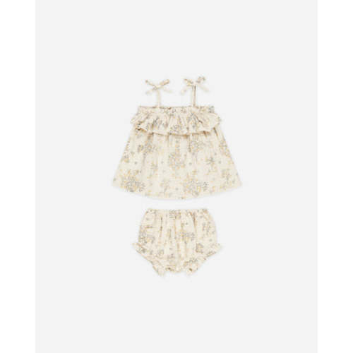 Ruffle Tube Top Set || Citrus Grove 0-3 months