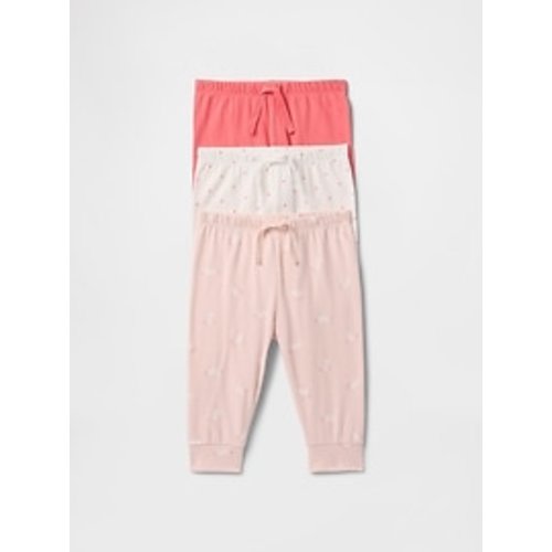 Baby First Favorites Organic Cotton Pull-On Pants (3-Pack) | Gap
