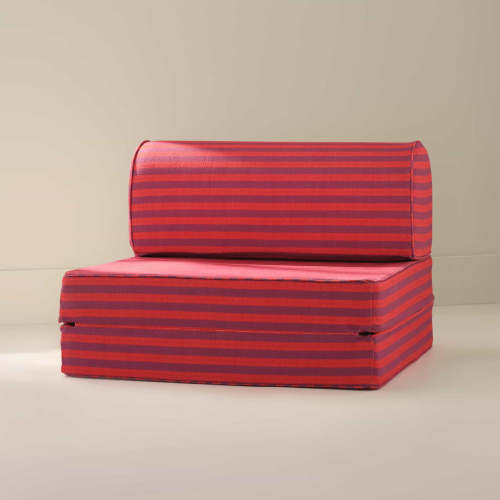 Red Striped Modular Sofa | Bennett | House of Noa