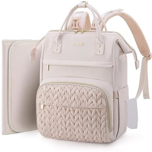 LOVEVOOK Diaper Bag Backpack, Baby Bag with Changing Station for Moms & Dads, Large Waterproof Mommy bag with Stroller Buckles, Travel Essential Baby Shower for Boys and Girls