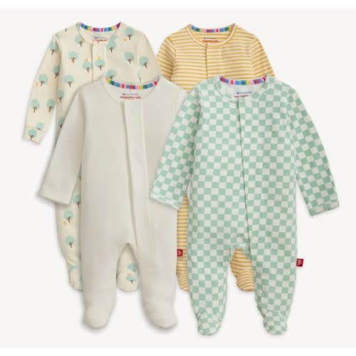 Magnetic Me Footies (3-6M), Cypress Sprout