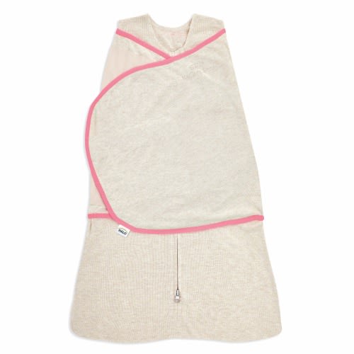Oatmeal/Pink Swaddle Ideal Temp | HALO